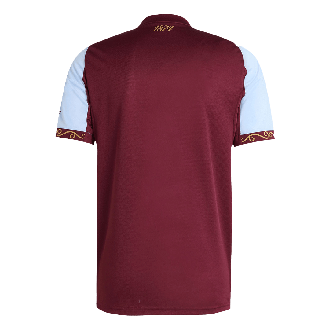 Aston Villa Soccer Jersey Home Custom Shirt 2025/26 - Image 2