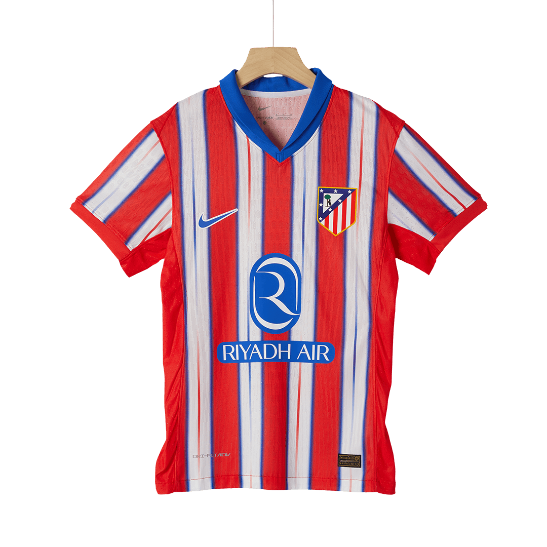 Atletico Madrid GRIEZMANN #7 Home Custom Player Version Soccer Jersey - Image 5