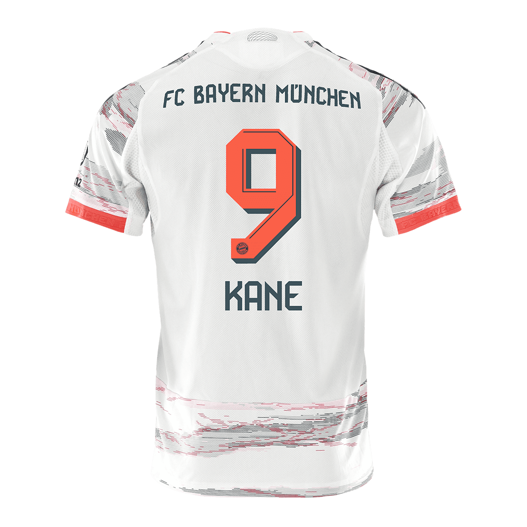 Bayern Munich KANE #9 Away Custom Player Version Soccer Jersey 2025/26 - Image 3