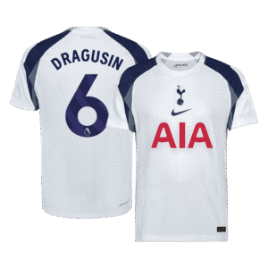 Tottenham Hotspur DRAGUSIN #6 Home Custom Player Version Soccer Jersey 2025/26