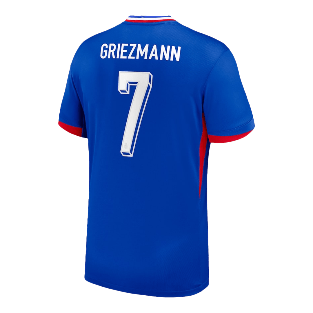 GRIEZMANN #7 France Soccer Jersey Home Custom Shirt - Image 3