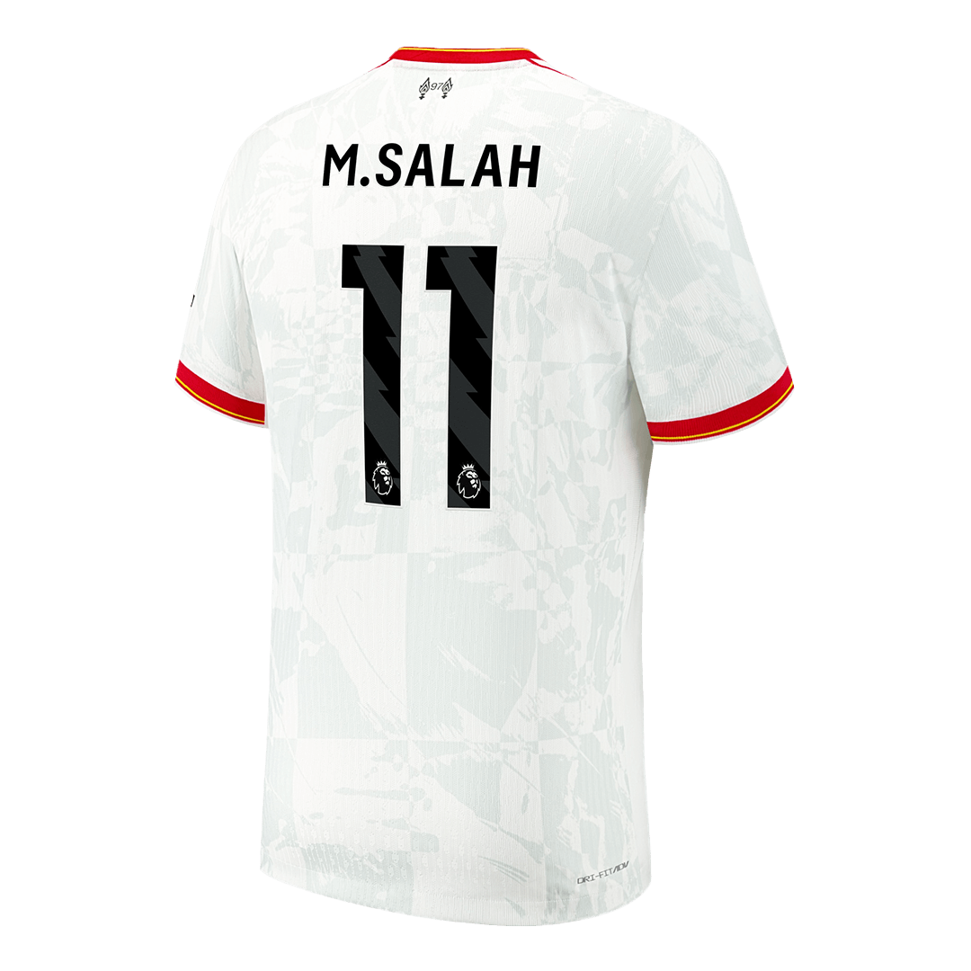 Liverpool M.SALAH #11 Custom Player Version Third Away Soccer Jersey - Image 3