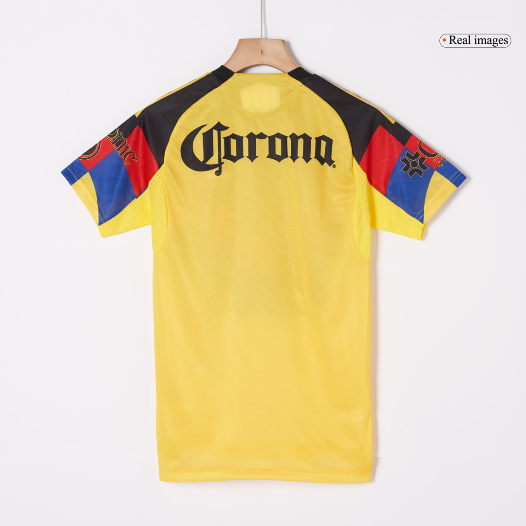 Club America Aguilas Home Custom Player Version Soccer Jersey 2025/26 - Image 6