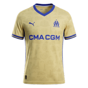 Marseille Soccer Jersey Fourth Away Shirt 2025/26