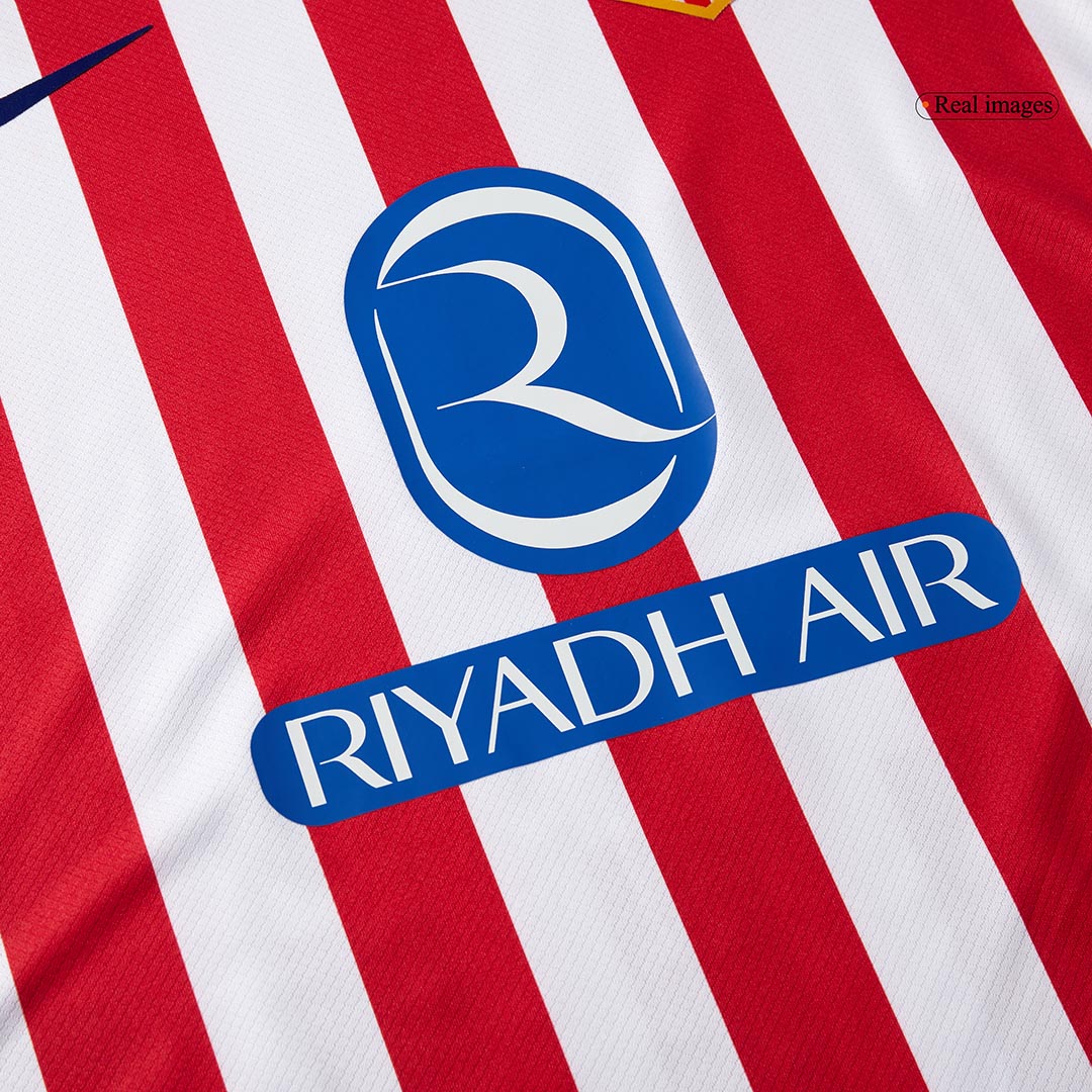GRIEZMANN #7 Atletico Madrid Soccer Jersey Home Custom Shirt 2025/26 - Image 9