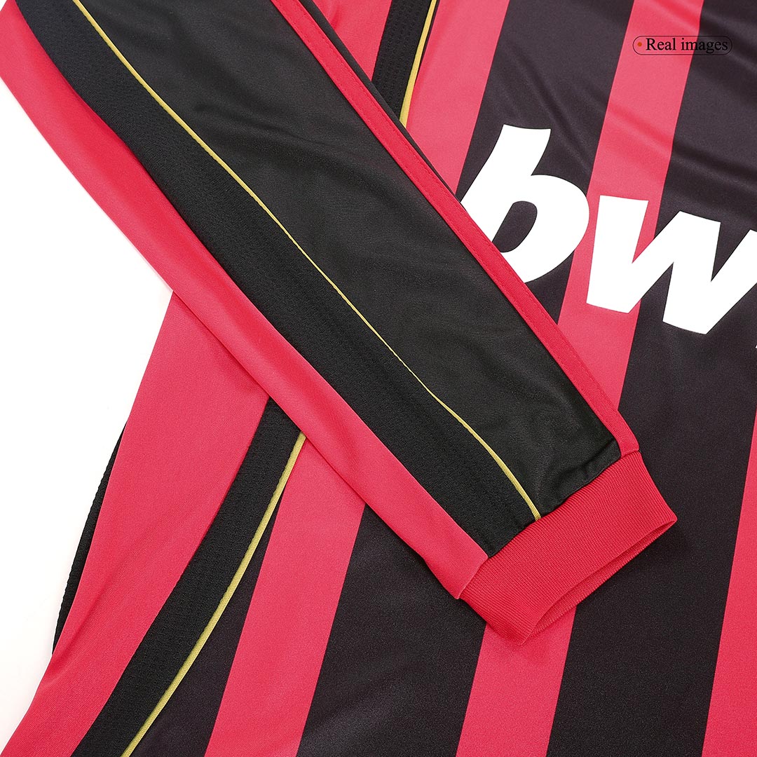 RONALDO #99 AC Milan Retro Jersey Home Long Sleeve Soccer Shirt 2006/07 - Image 5