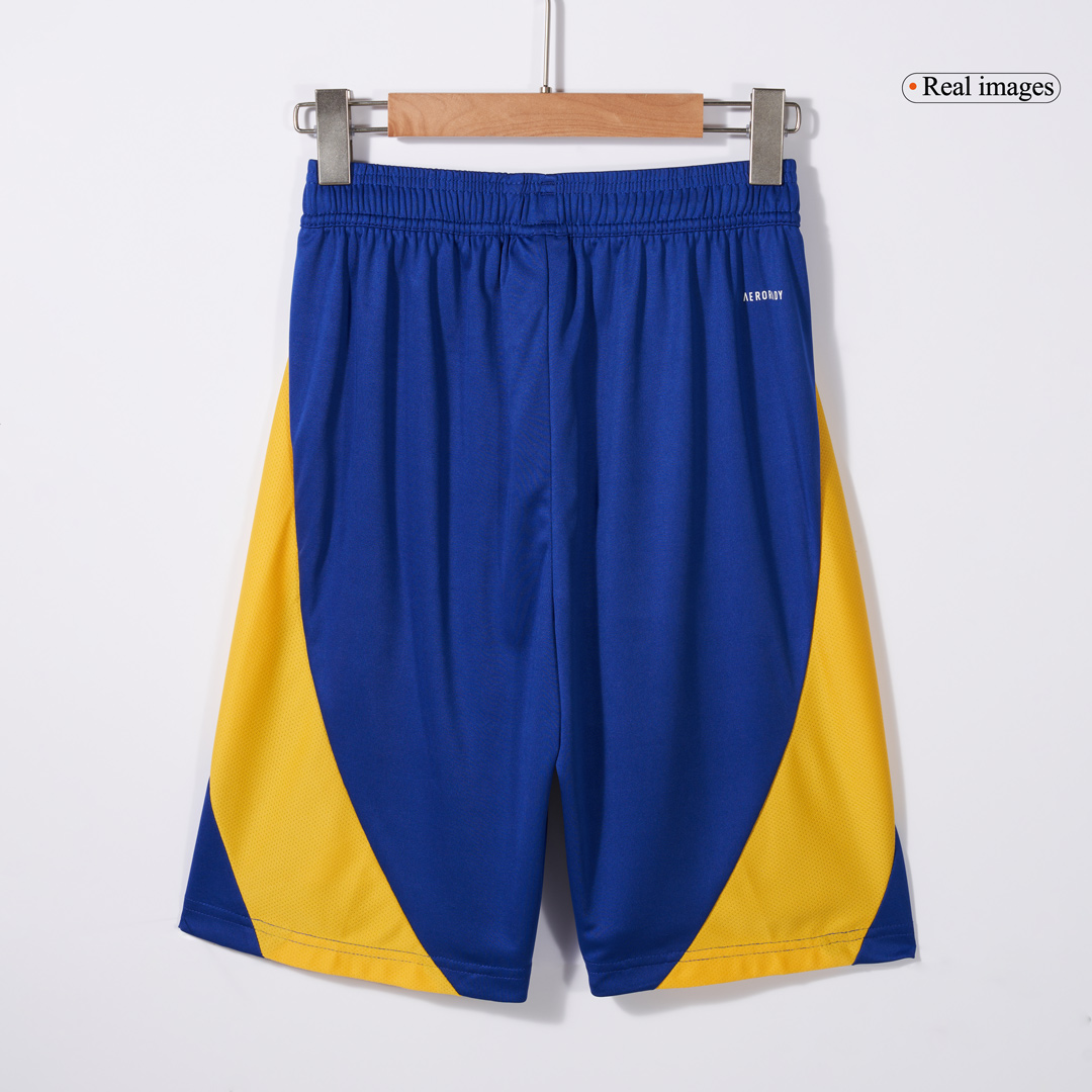 Spain Soccer Shorts Custom Home - Image 4