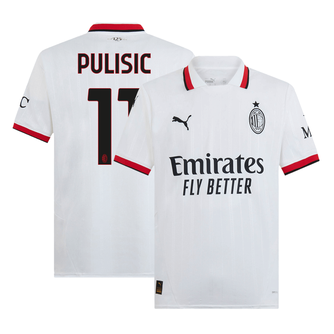PULISIC #11 AC Milan Away Soccer Jersey
