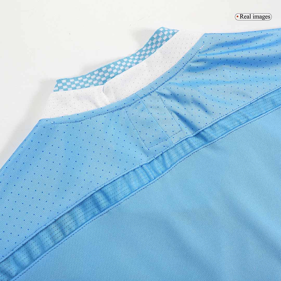 Manchester City Jersey Custom Home Soccer Jersey 2011/12 - Image 9