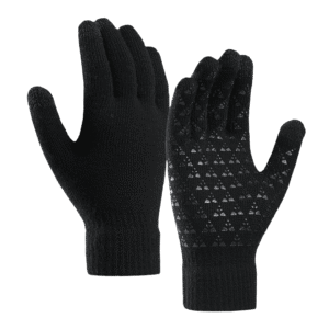 1 Pcs Knitted Warm Wool Touch Screen Gloves Black
