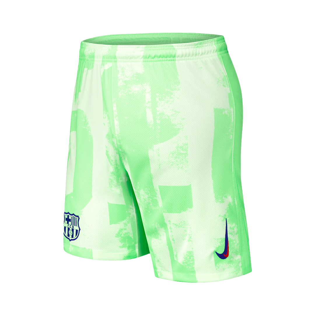 Barcelona Soccer Shorts Custom Third Away