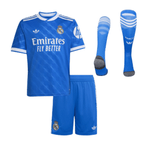 Kids Real Madrid Custom Third Away Full Soccer Kits2025/26