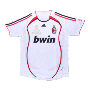 AC Milan Retro Jersey Away Soccer Shirt 2006/07 - UCL