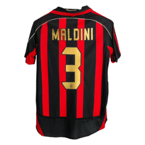 MALDINI #3 AC Milan Retro Jersey Home Soccer Shirt 2006/07
