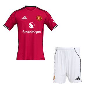 Manchester United Home Soccer Uniform Kits 2025/26