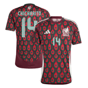 CHICHARITO #14 Mexico Soccer Jersey Home Custom Shirt