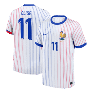 OLISE #11 France Soccer Jersey Away Custom Shirt