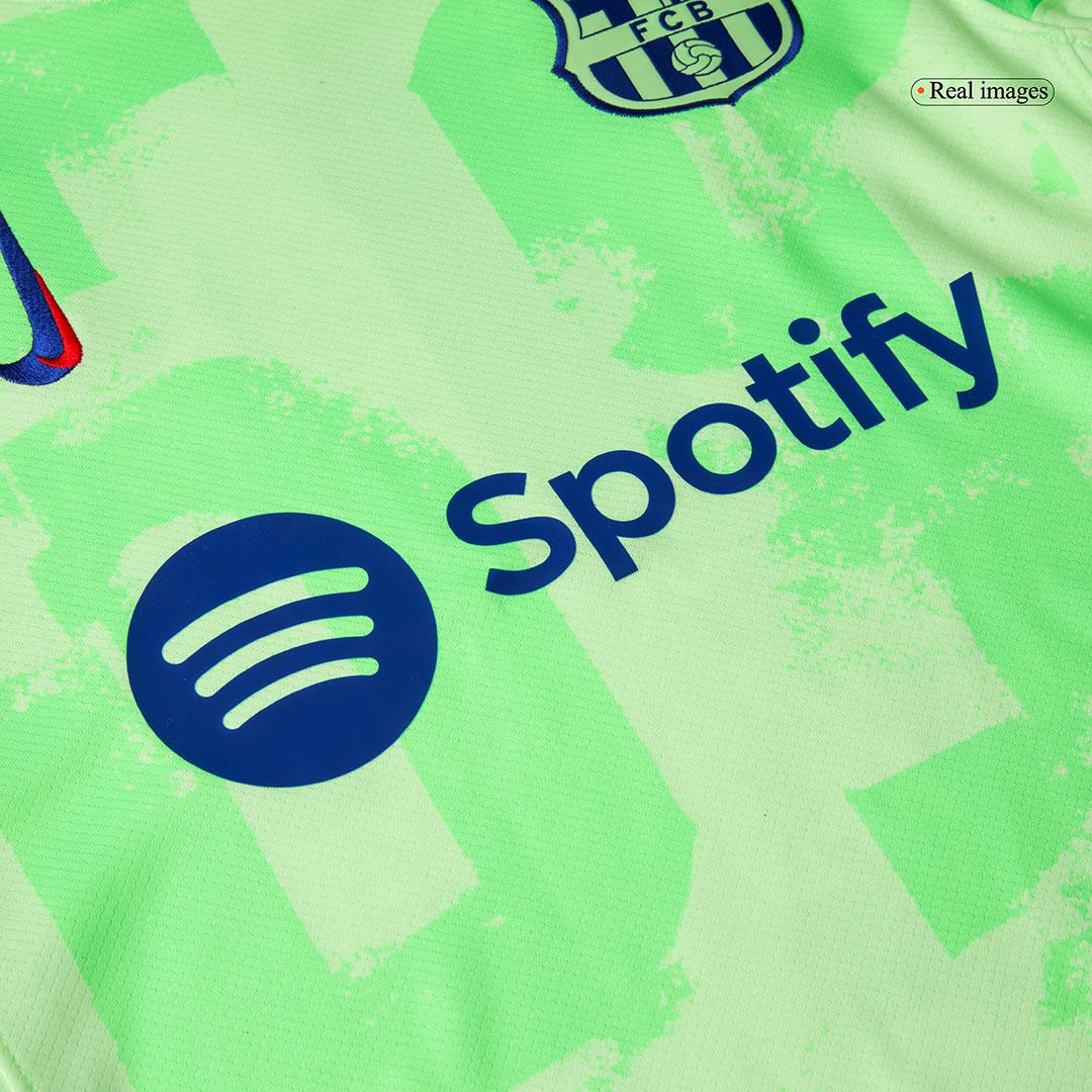 Barcelona Third Away Soccer Uniform Kits - Image 9