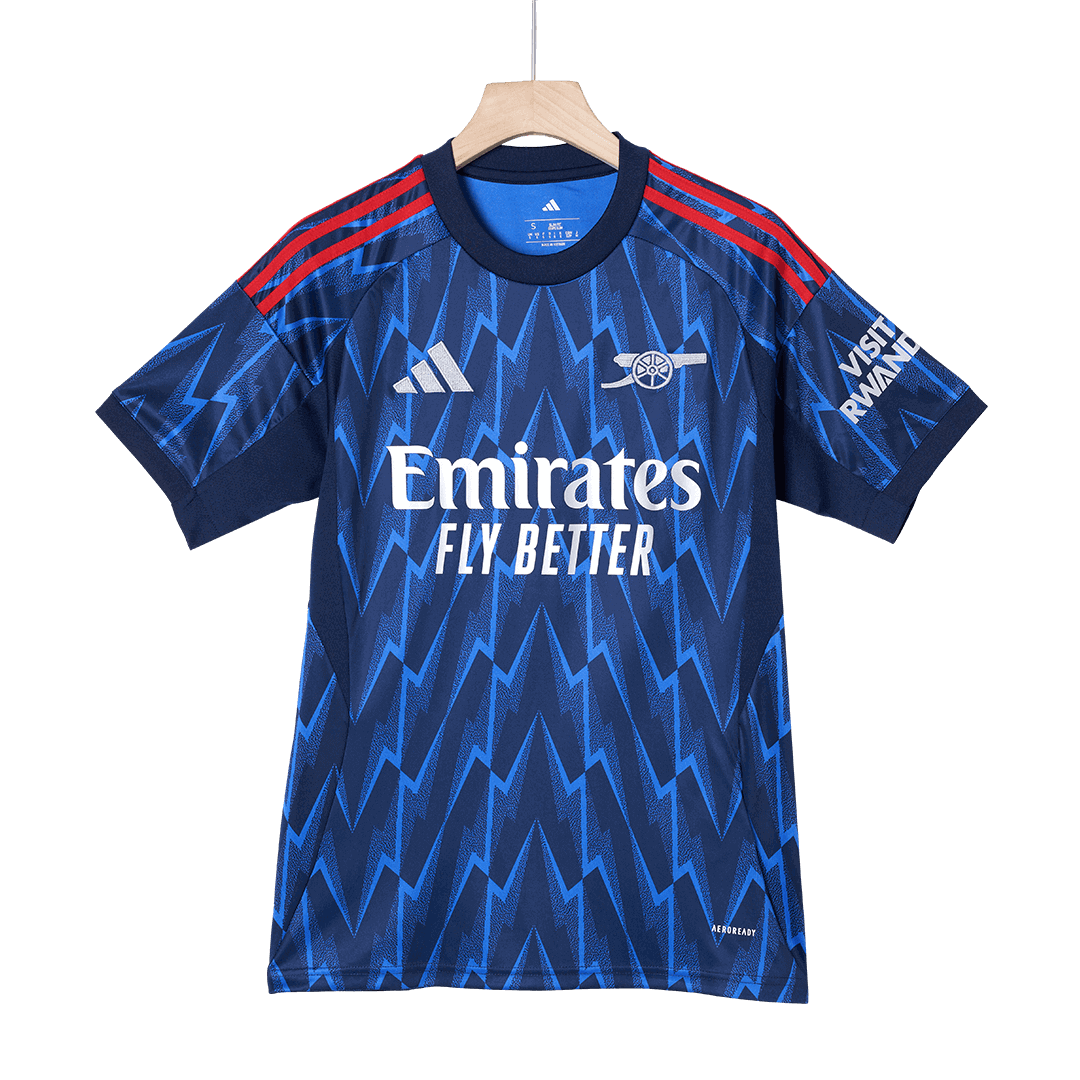 RICE #41 Arsenal Soccer Jersey Away Custom Shirt 2025/26 - Image 5