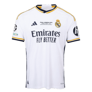 Real Madrid Home Custom Player Version Soccer Jersey 2023/24 - UCL FINAL