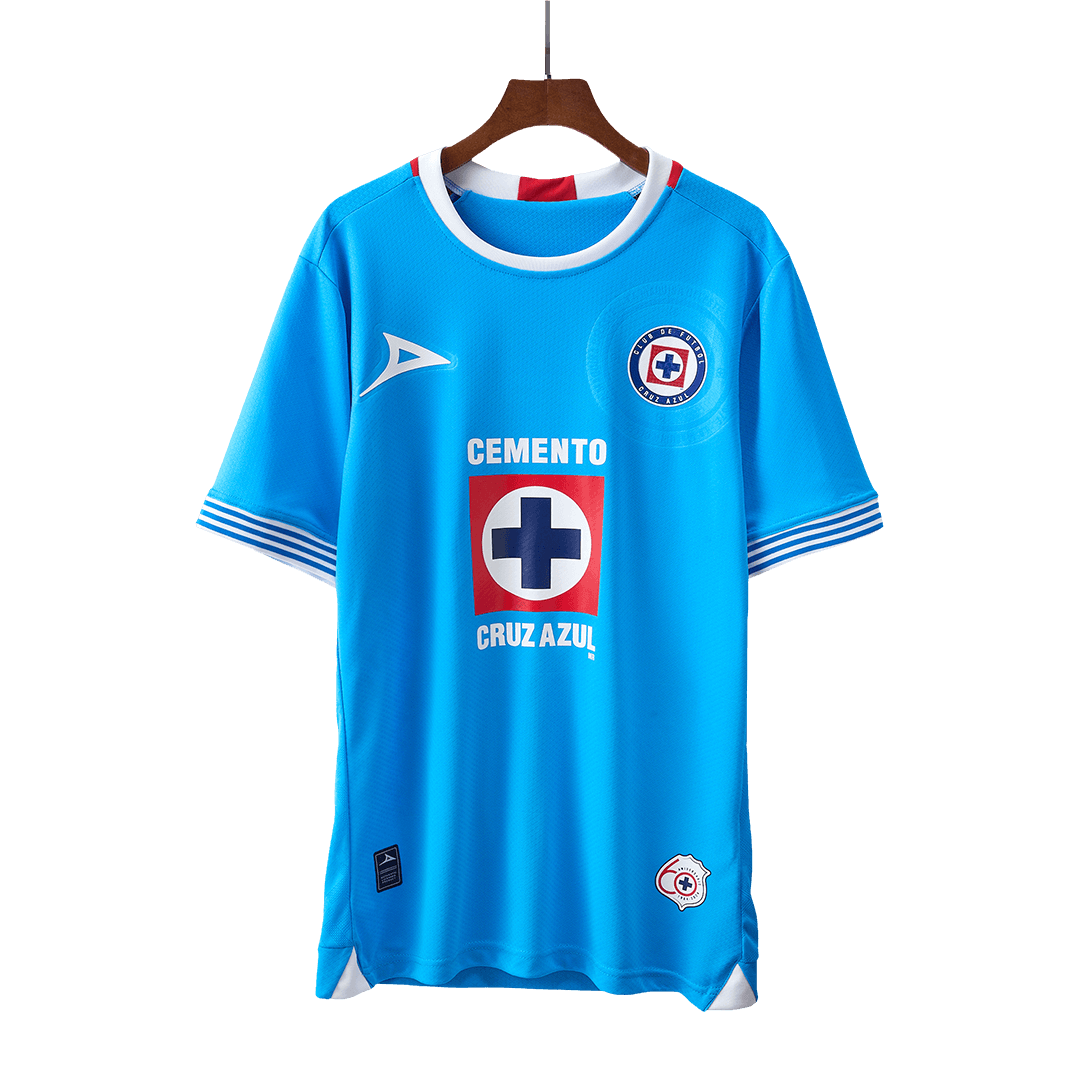 Cruz Azul Home Custom Player Version Soccer Jersey