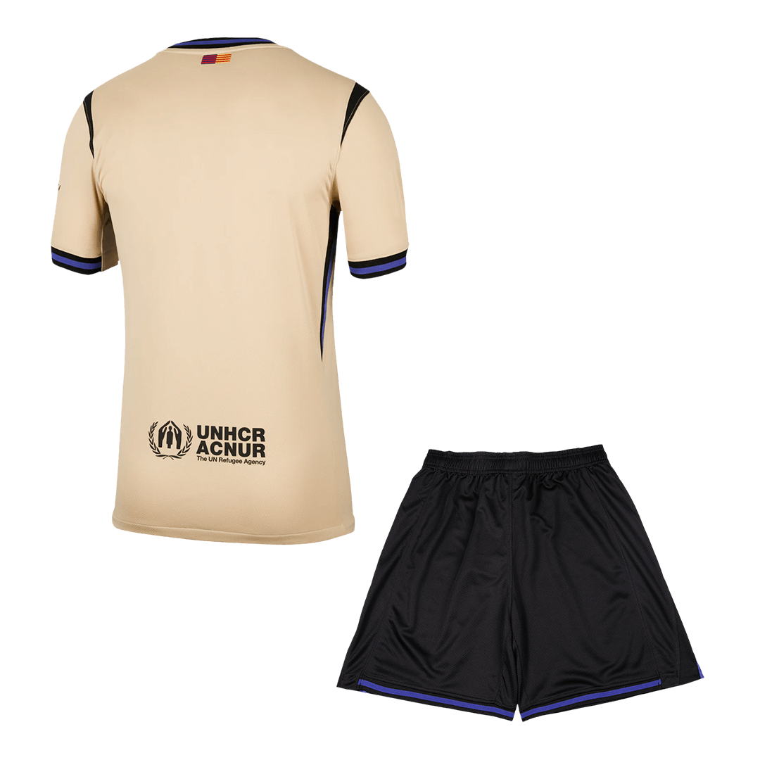 Barcelona Away Soccer Uniform Kits 2025/26 - Image 2