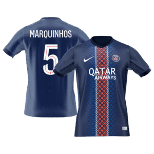 MARQUINHOS #5 PSG Soccer Jersey Home 2025/26 Shirt