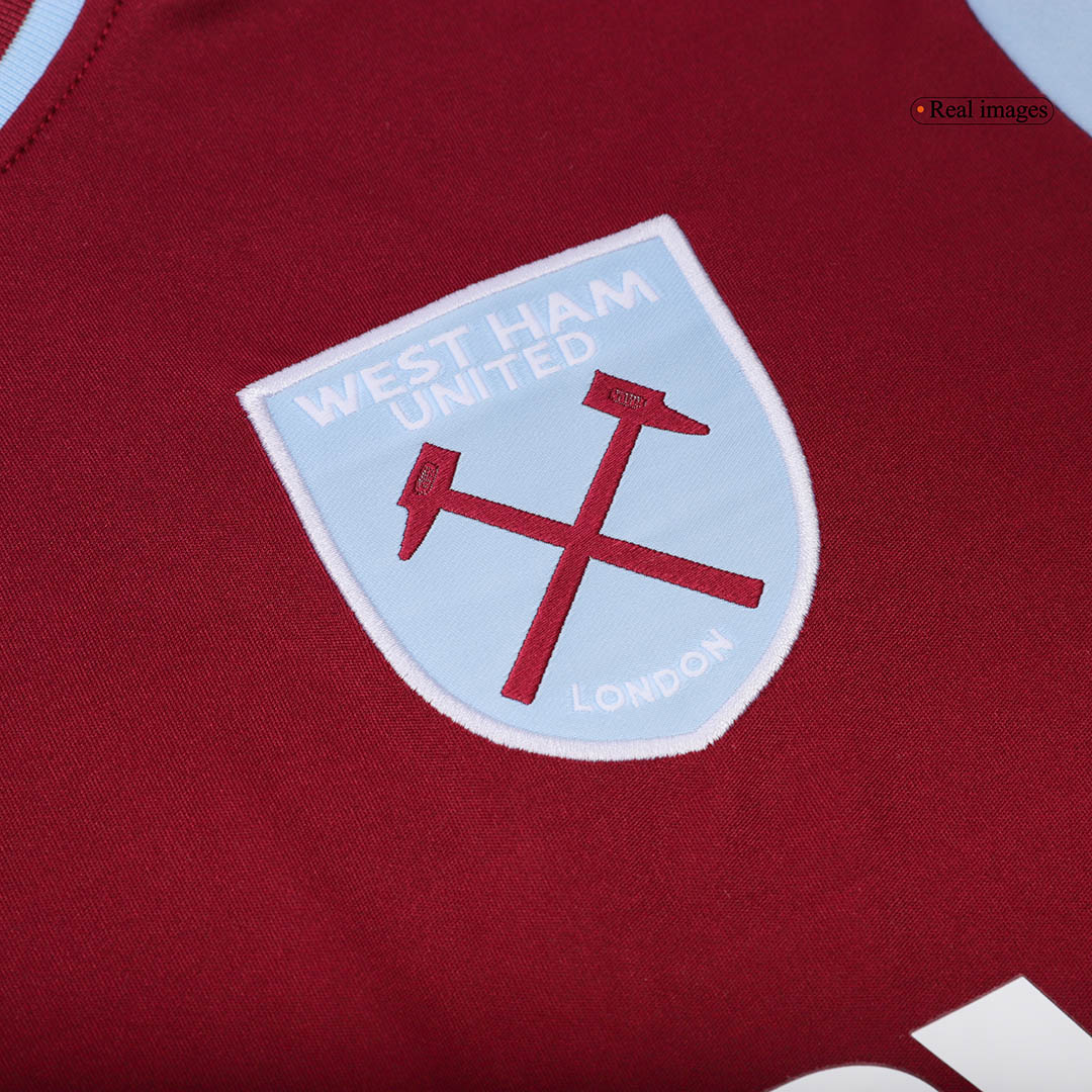 West Ham United Soccer Jersey Home Custom Shirt - Image 8