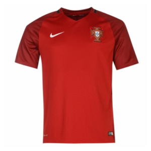 Portugal Retro Jersey Home Soccer Shirt 2016