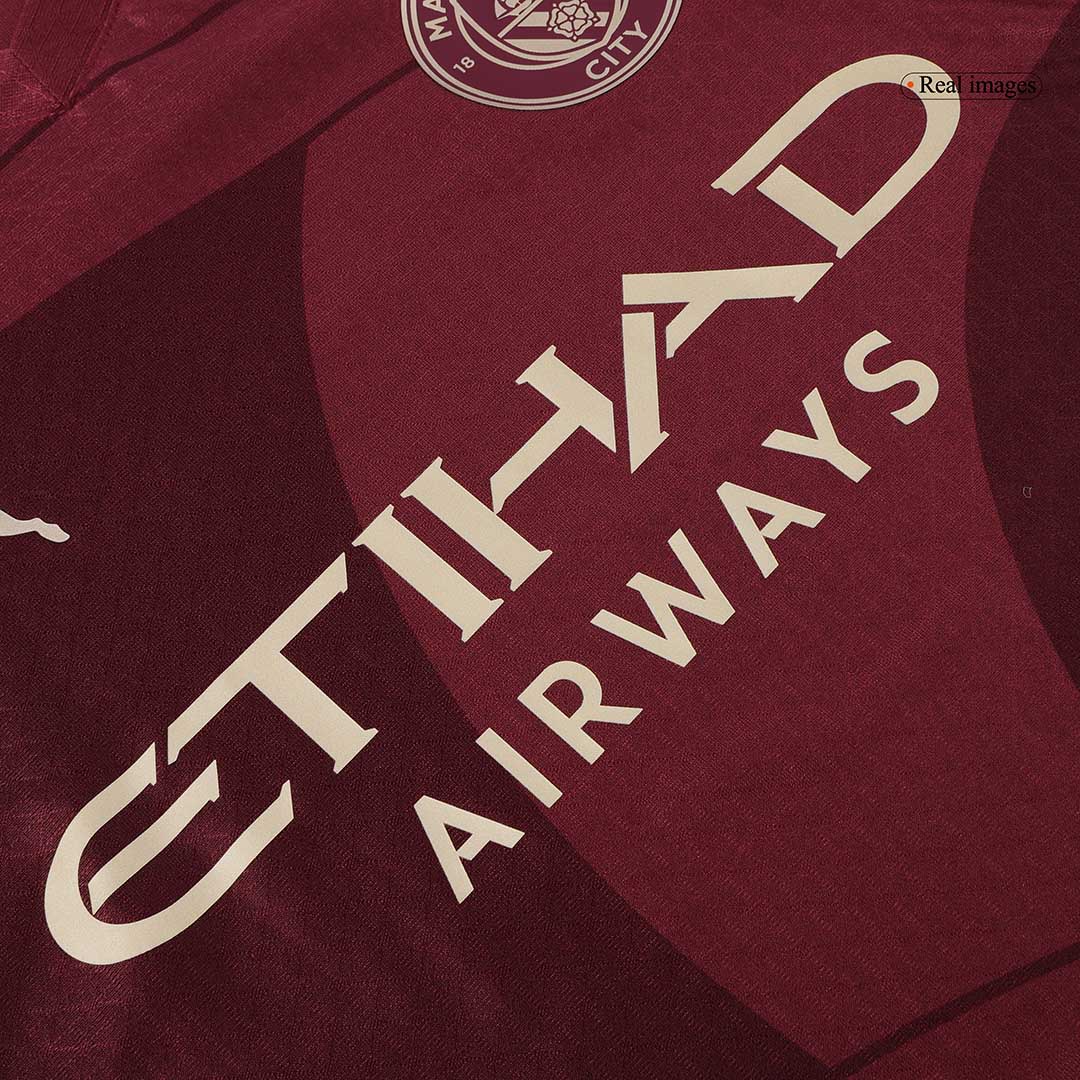 Authentic Soccer Jersey Manchester City Third Away Shirt - Image 10