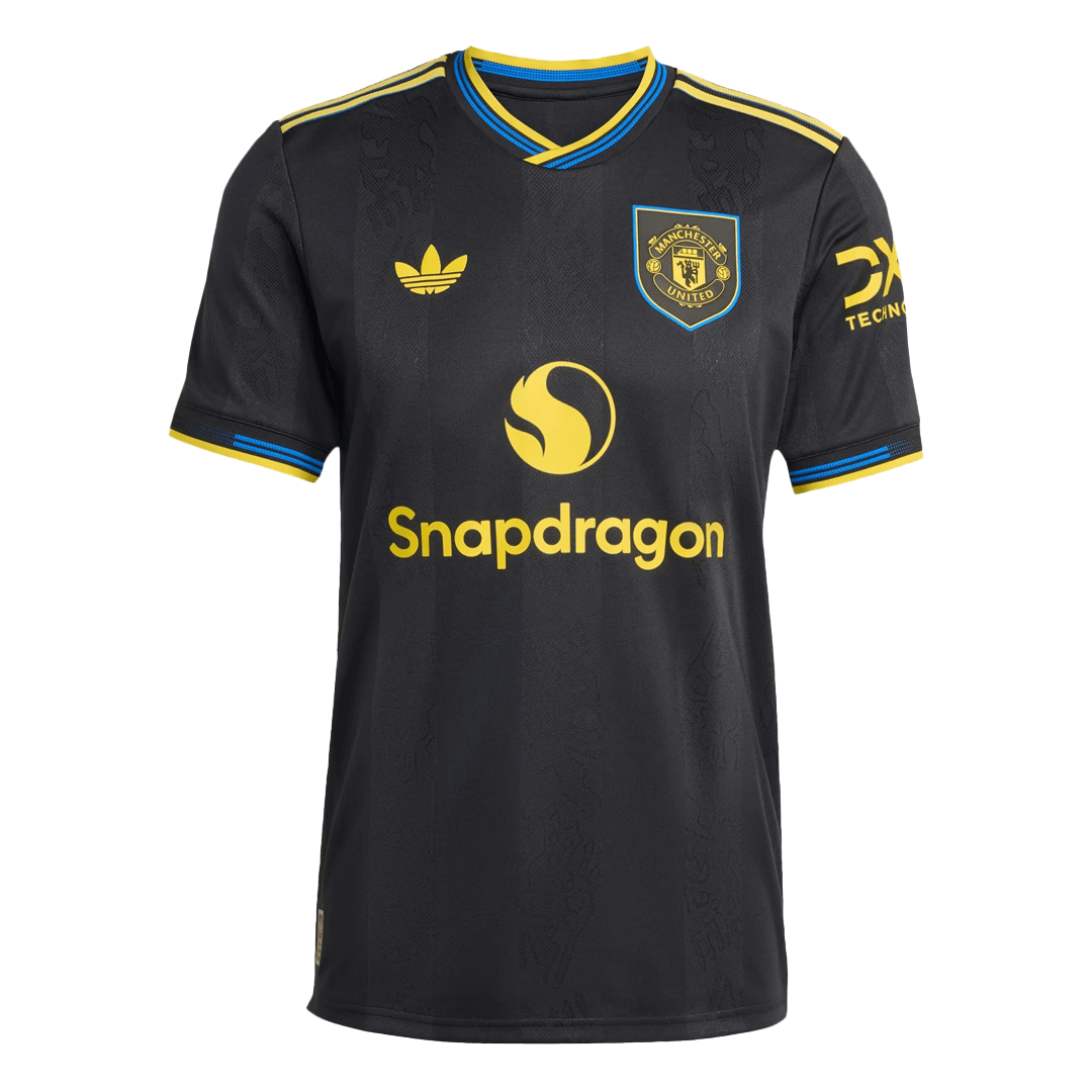 Manchester United Third Away Custom Player Version Soccer Jersey 2025/26