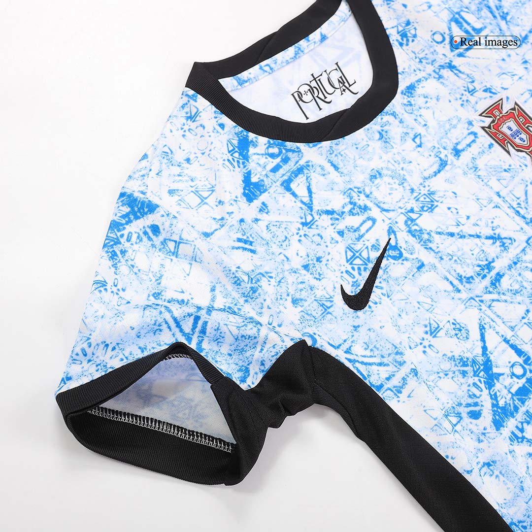 Kids Portugal Custom Away Soccer Kits - Image 11