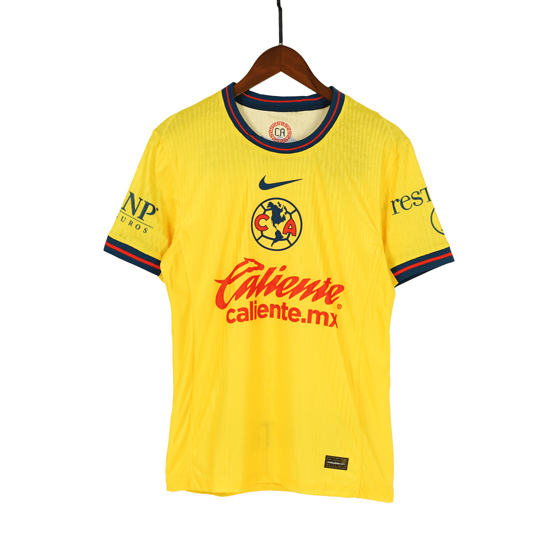 Club America Aguilas Home Custom Player Version Soccer Jersey - Image 4