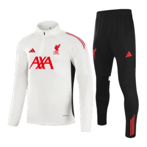 Kids Liverpool 1/4 Zipper Sweatshirt Soccer Training Kit 2025/26