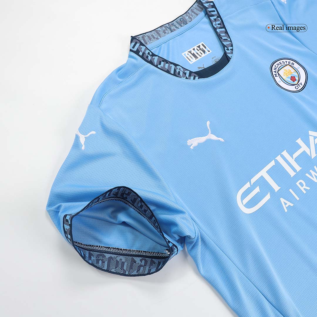 DE BRUYNE #17 Manchester City Soccer Jersey Home Custom Shirt-UCL - Image 11