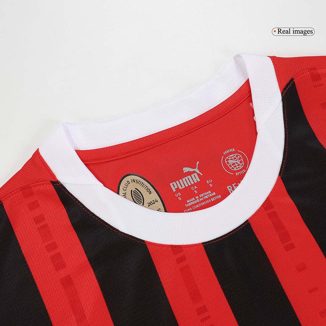 AC Milan Soccer Jersey Home Custom Shirt - Image 7