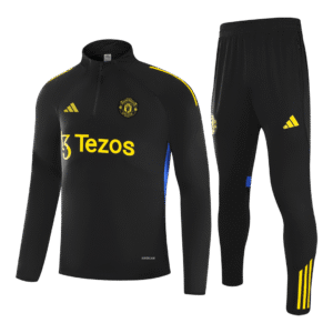 Kids Manchester United 1/4 Zipper Sweatshirt Soccer Training Kit 2025/26