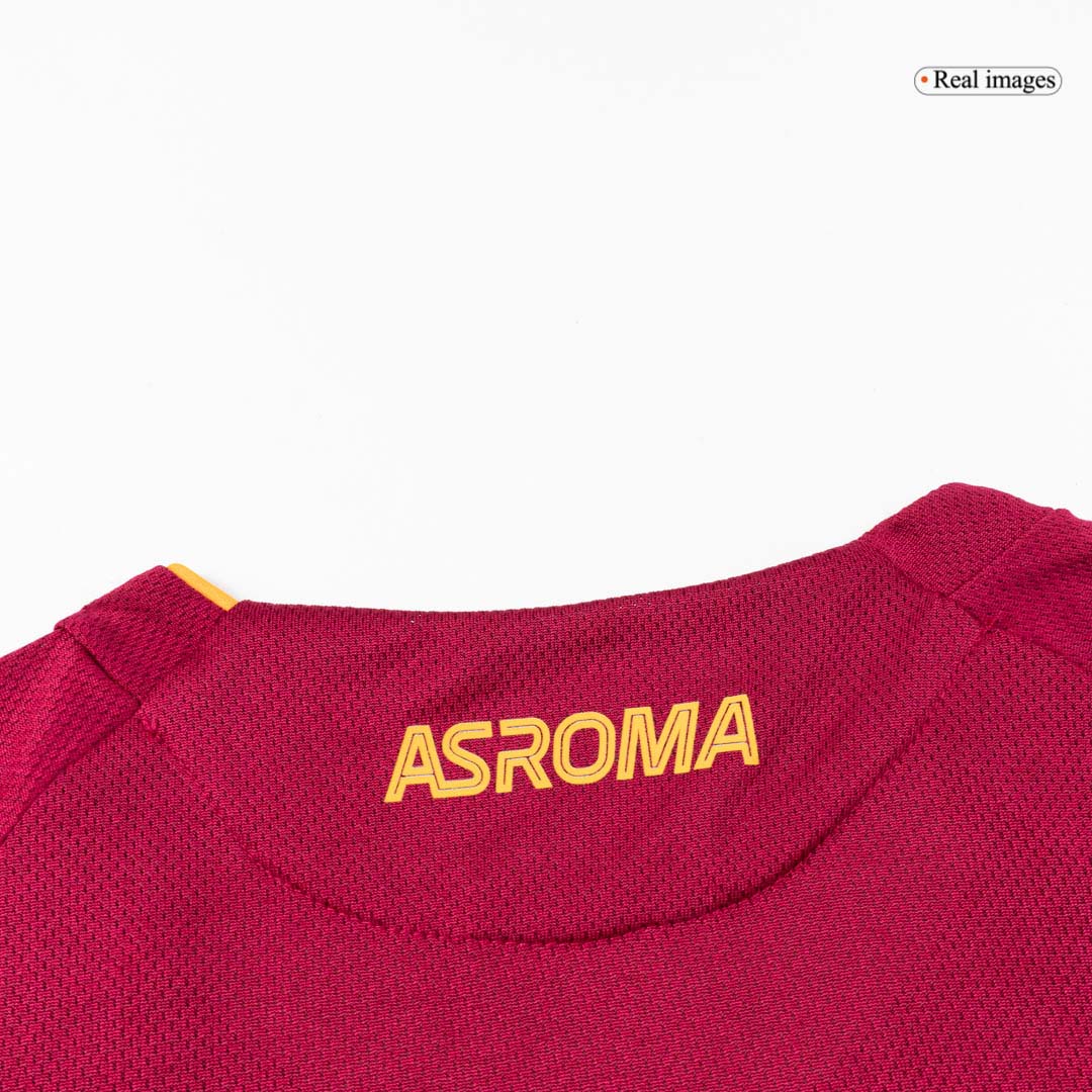 Roma Home Custom Player Version Soccer Jersey 2025/26 - Image 10