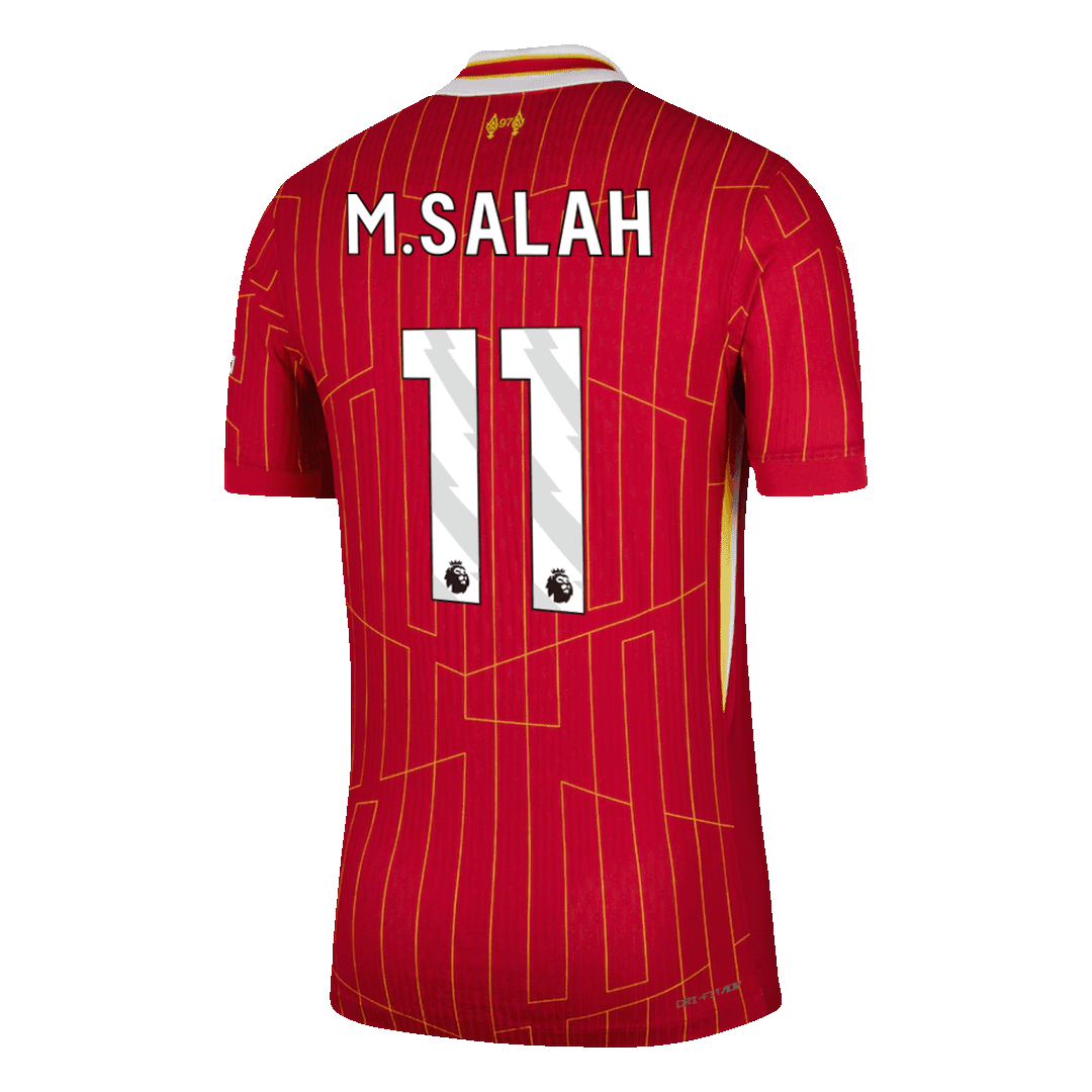 Liverpool M.SALAH #11 Custom Player Version Home Soccer Jersey - Image 3
