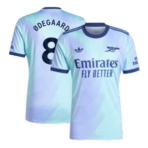 Arsenal Jersey Custom ØDEGAARD #8 Soccer Jersey Third Away