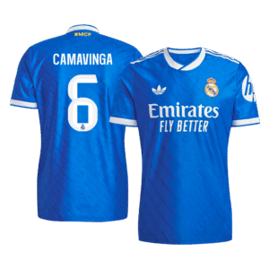 Real Madrid CAMAVINGA #6 Third Away Custom Player Version Soccer Jersey 2025/26