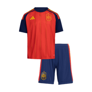 Kids Spain Home Custom Soccer Kits World Cup 2026
