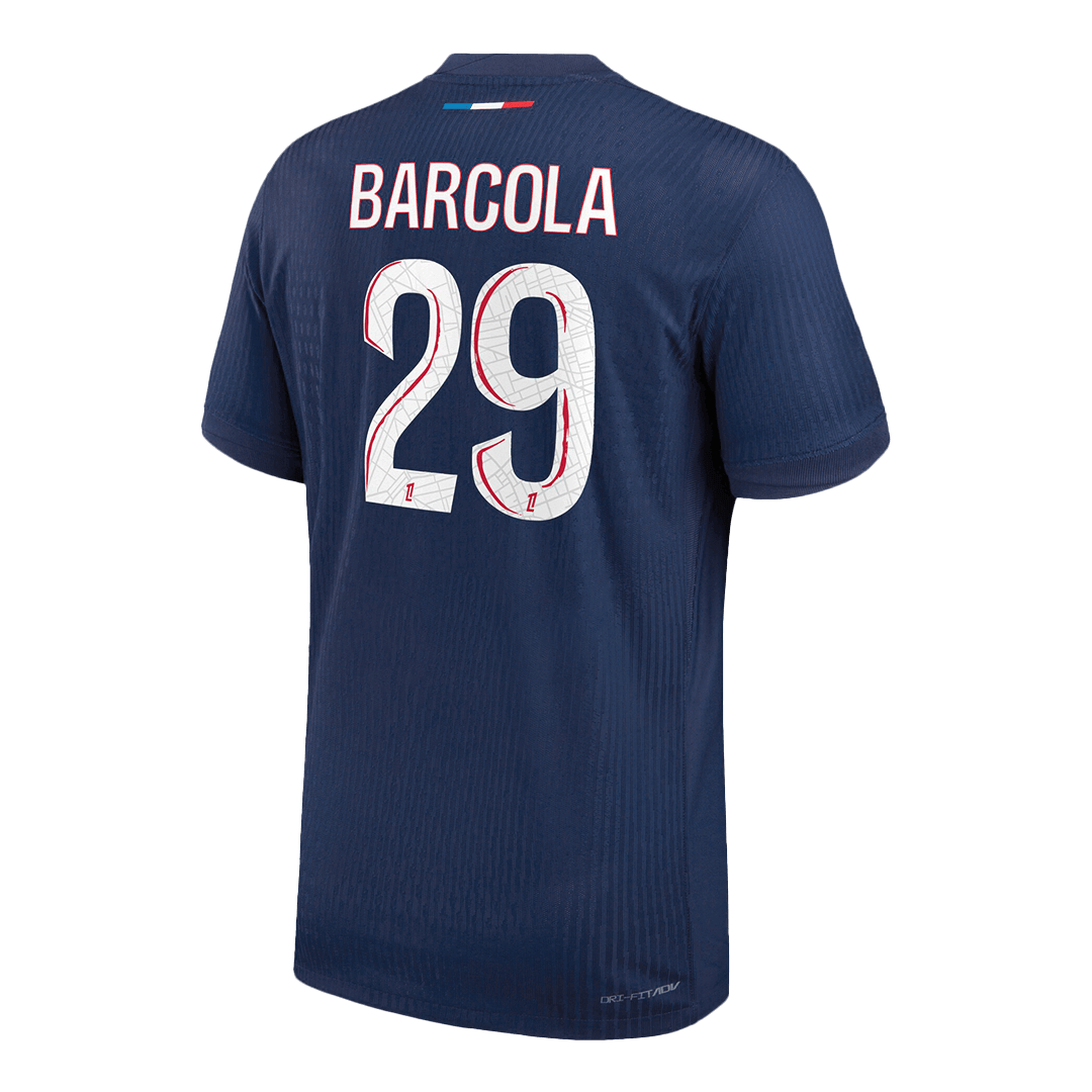 PSG BARCOLA #29 Custom Player Version Home Soccer Jersey - Image 3