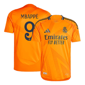 Real Madrid MBAPPÉ #9 Away Custom Player Version Soccer Jersey