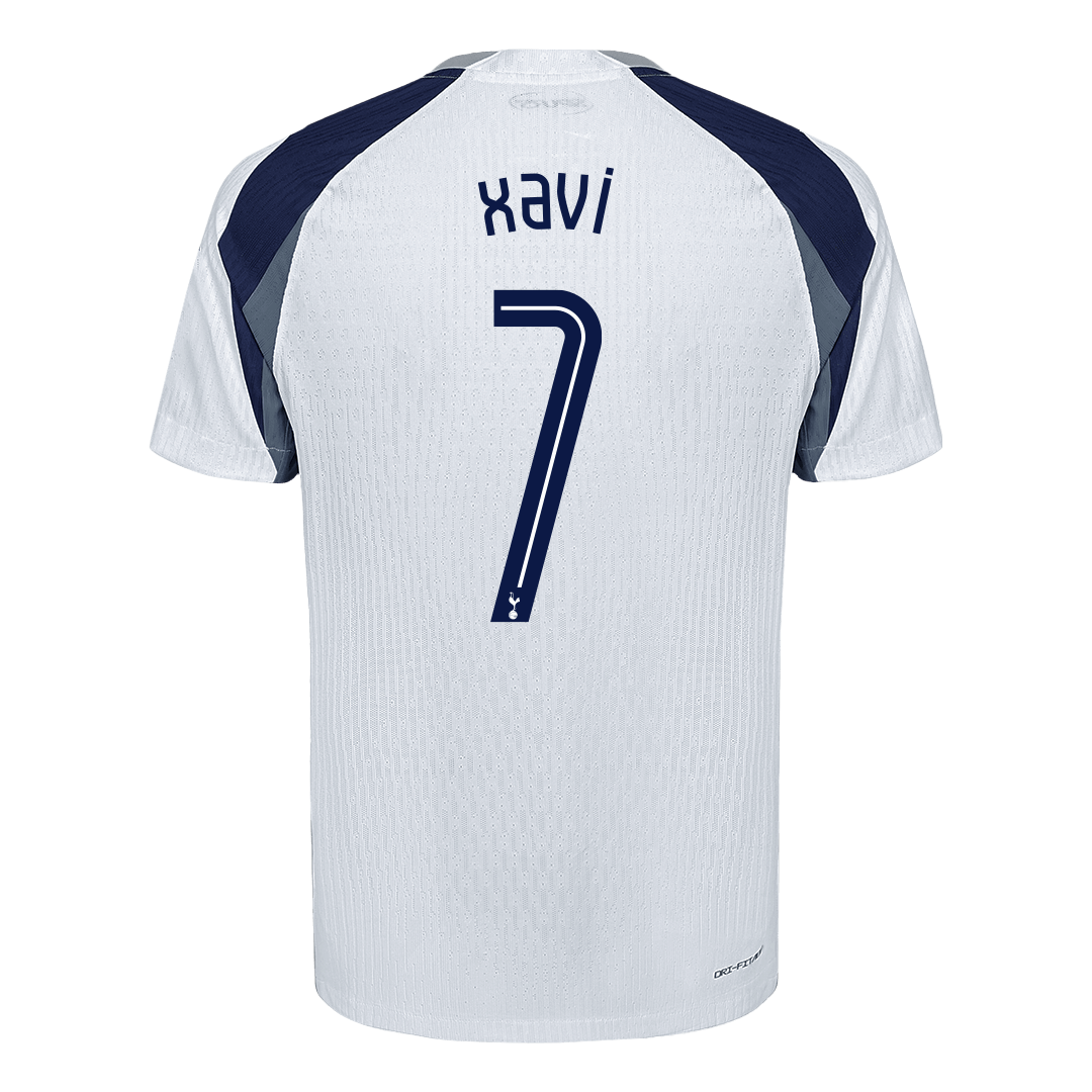Tottenham Hotspur XAVI #7 Home Custom Player Version Soccer Jersey 2025/26 - UCL - Image 3