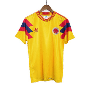 Colombia Jersey Custom Home Soccer Jersey 1990