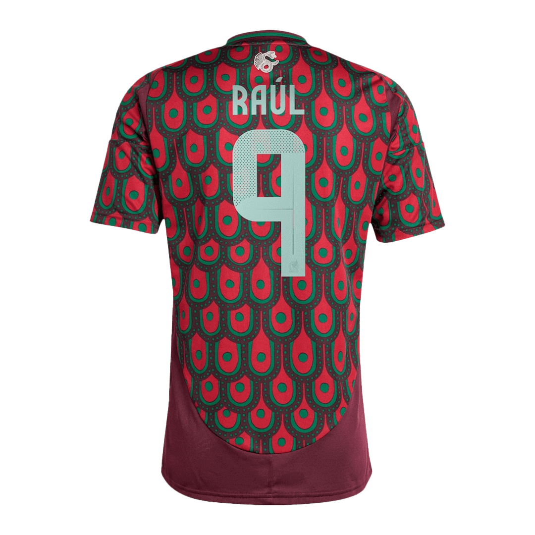RAÚL #9 Mexico Soccer Jersey Home Custom Shirt - Image 3