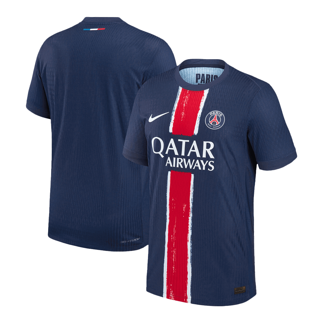 PSG Custom Player Version Home Soccer Jersey - Image 3