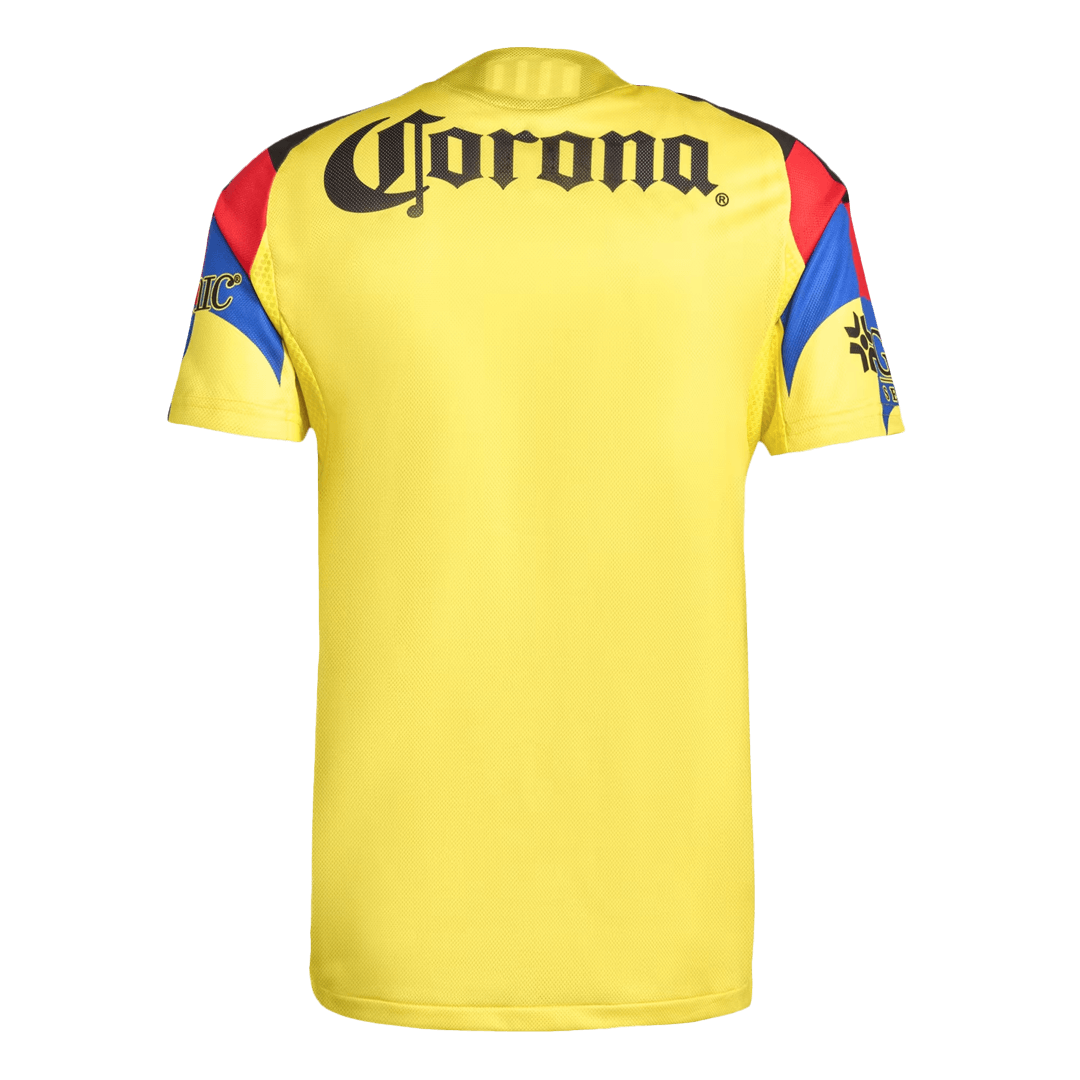 Club America Aguilas Home Custom Player Version Soccer Jersey 2025/26 - Image 2