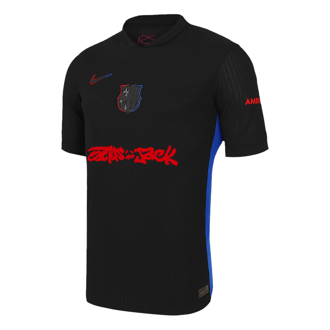 Barcelona X Travis Scott Away Custom Player Version Soccer Jersey